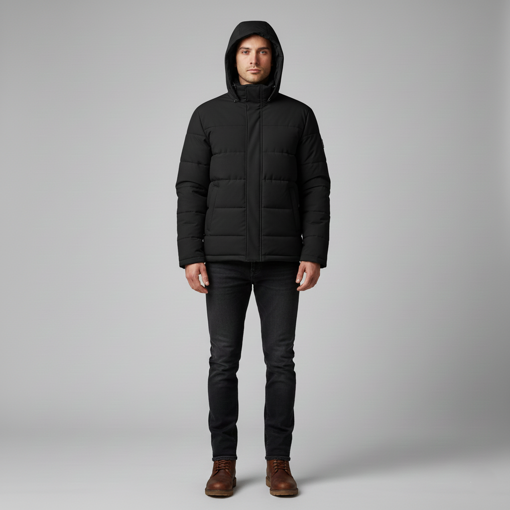 Padded Hooded Jacket