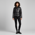Glossy Lightweight Insulated Jacket