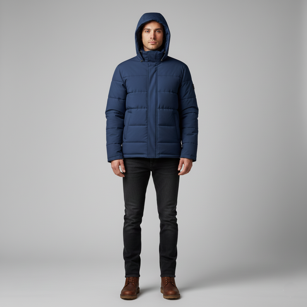 Padded Hooded Jacket