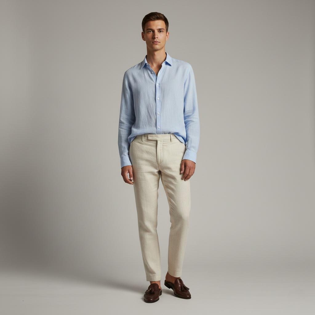 Mule Loafers with Tassel