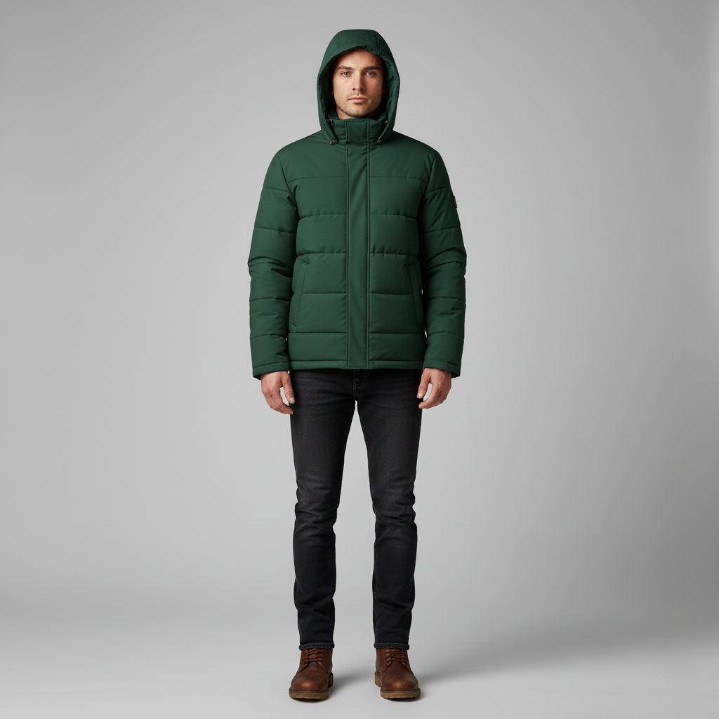 Padded Hooded Jacket