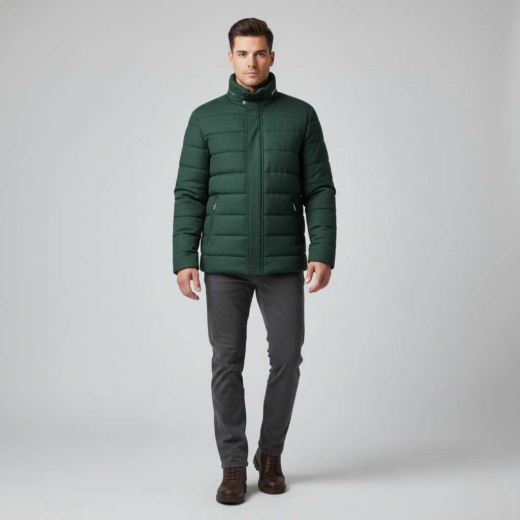 Stand-Collar Winter Jacket