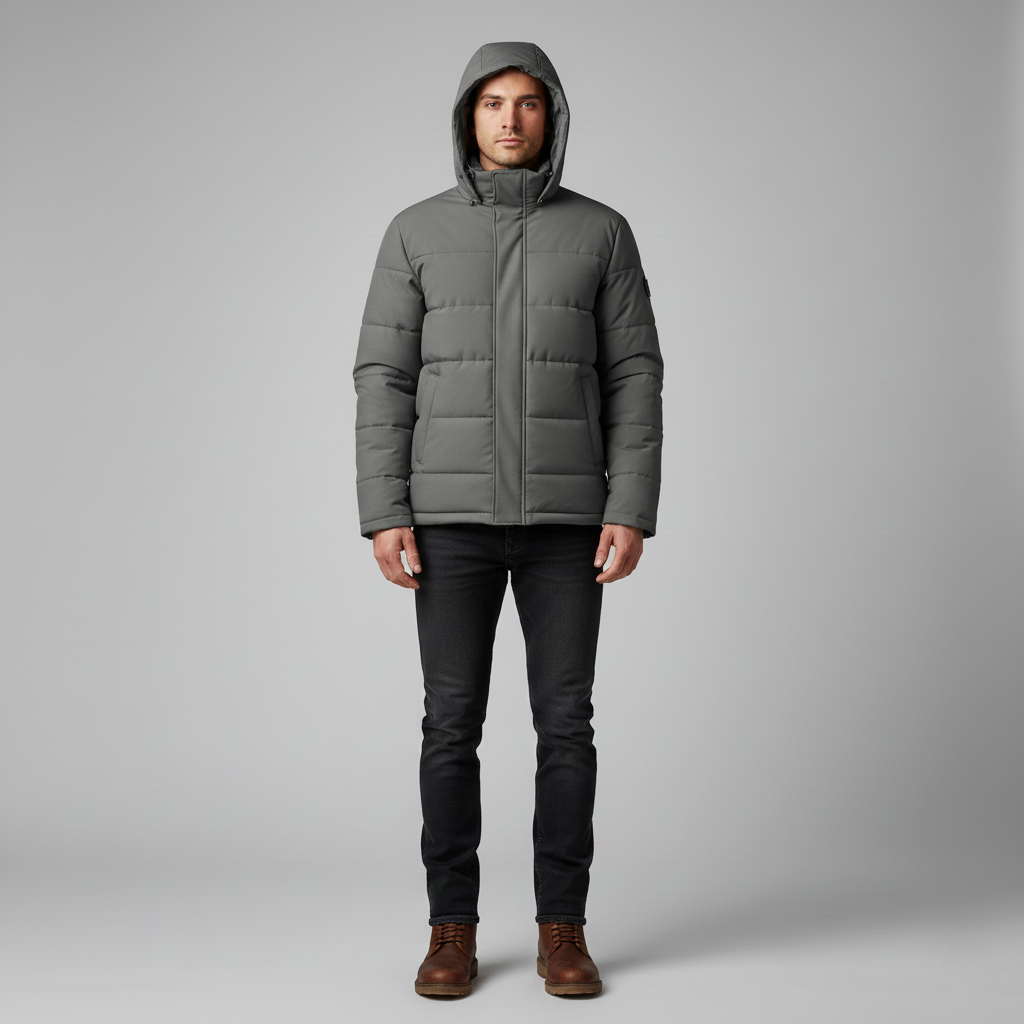 Padded Hooded Jacket