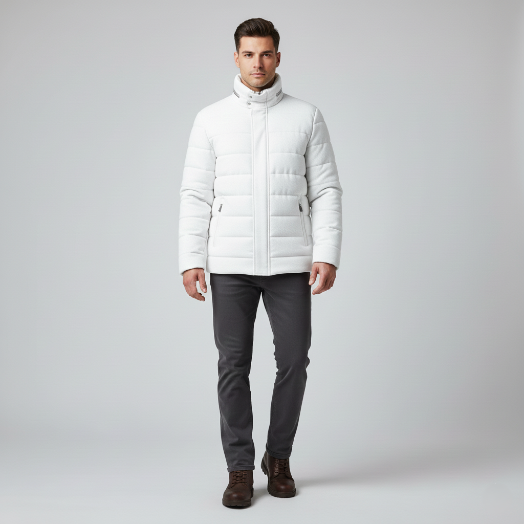 Stand-Collar Winter Jacket